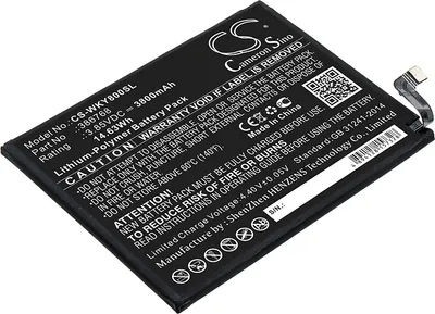 Produktbild von TECHTEK Akku Kompatibel mit [Wiko] W-V720, Y80 Ersetzt 386768