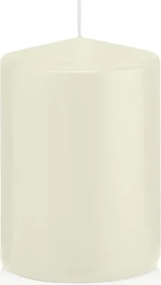 Produktbild von Stumpenkerzen Elfenbein 100 x Ø 68 mm, 12 Stück, russarm, tropffrei, hochwertiger Docht