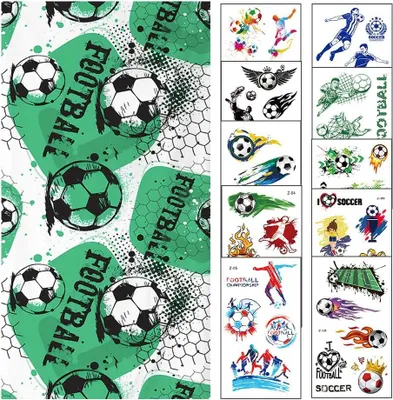 Obrázek produktu pro Plážový ručník, motiv fotbal, 140x70 cm, vyrobený z mikrovlákna s vodoodpudivou úpravou, vhodný na pláž