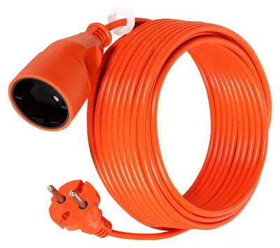 Produktbild von Jonex Verlängerungskabel Garten 10m Orange Einzelsteckdose