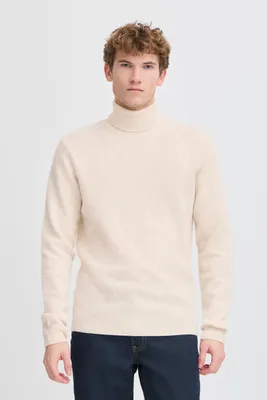 Produktbild von CASUAL FRIDAY CFKarl Herren Rollkragenpullover Strickpullover Feinstrick Pullover mit Rollkragen Rippbündchen Regular fit