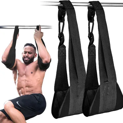 Produktbild von Bauchmuskel-Trainingsgurte – Hängegurte für Klimmzug & Fitness-Workout