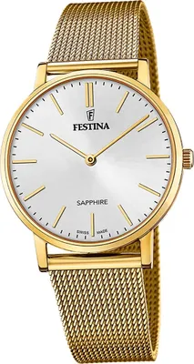 Produktbild von Festina Herren Uhr Swiss Edelstahlarmband gold D2UF20022/1