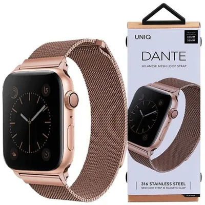 Produktbild von Uniq Pasek Edelstahlarmband fr Apple Watch Series 4 40 mm, Pink