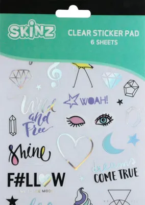 Produktbild von Sticker-Buch Holographie 6 Seiten