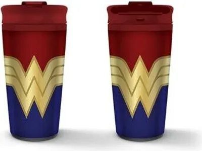 Produktbild von Reisebecher Wonder Woman (stark), 450 ml
