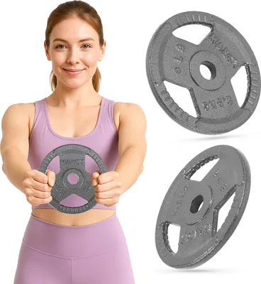 Produktbild von Gymtek® Hantelscheibe - 2.5 kg Gewichte, ?30 mm - Gewichtsscheibe, Hantelgewichte, Fitness Scheibe - Krafttraining, Home Gym, Fitness