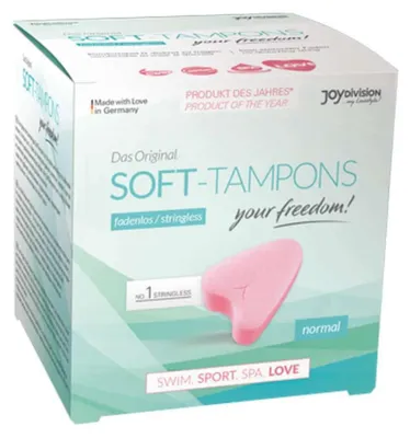 Zdjęcie produktu dla Tampony-Soft-Tampons normal, Box of 3 (OE)