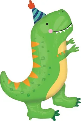 Produktbild von Anagram SuperShape Dino-Mite Party Folienballon P35 verpackt 66 cm x 86 cm