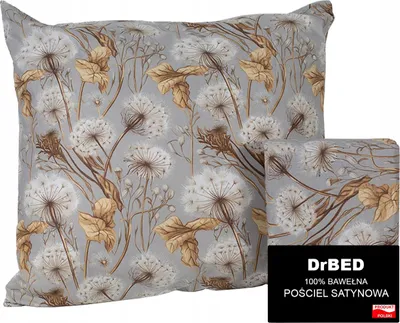 Produktbild von Bettwäsche 160x200 Baumwolle 100% BAUMWOLLSATIN Löwenzahnblätter