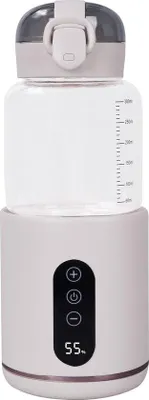 Productafbeelding van Flessenwarmer - Flessenverwarmer - Opwarmen - Zeer snel warm - Draagbare Flessenwarmer voor Onderweg en Thuis -