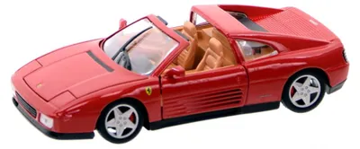 Produktbild von Bburago 18-26526 - Modellauto - Ferrari 348 TS (rot, Maßstab 1:24)