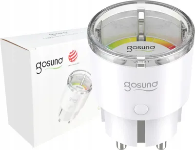 Obrázok produktu pre Gosund NiteBird EP2, inteligentná zásuvka Wi-Fi, zásuvka Wi-Fi s funkciou merania