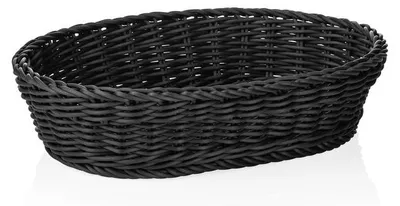 Immagine prodotto di Cestino da tavolo Basket nero Gastro 28 x 16 x 8 cm, polipropilene