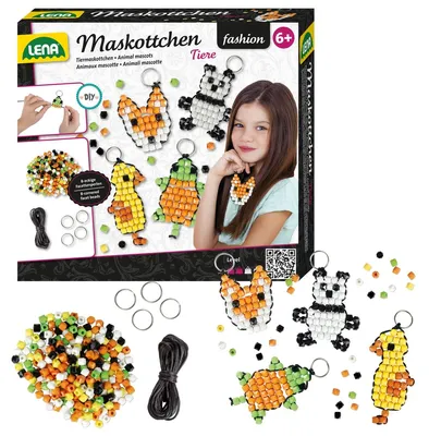 Produktbild von Lena SM42547, Perlenset für Kinder, 6 Jahr(e), Mehrfarbig