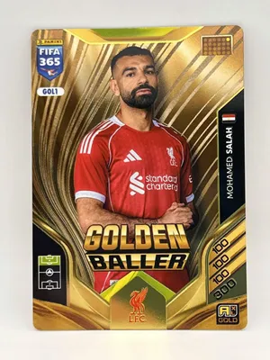 Image de Panini FIFA 365 Adrenalyn XL 2026 football cards #GOL1 Mohamed Salah