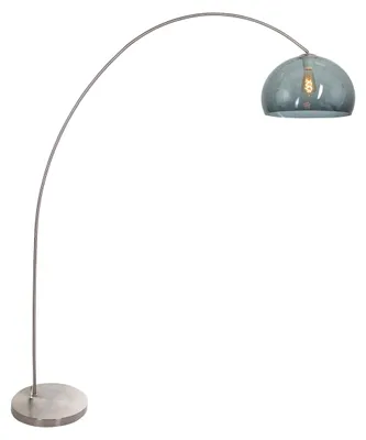 Produktbild von Stehlampe - stahl - Solva - kunststoff metall - bogenlampe - E27 - 3920ST - Mexlite