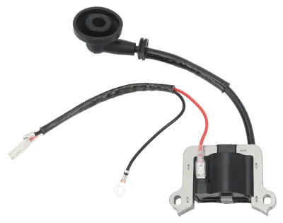 Image de Bobine d'allumage avec fil en alliage d'aluminium pour débroussailleuses CG430, CG520, BG430, 40,5 cm³, 44,5 cm³, 43 cm³ et 52 cm³