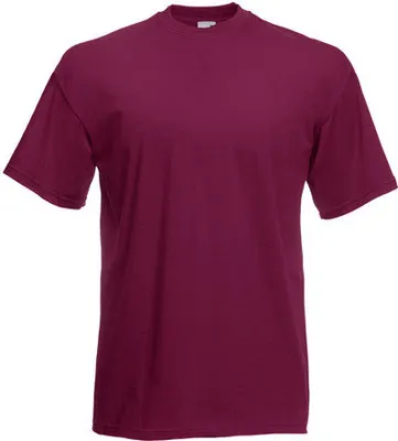 Produktbild von Fruit of the Loom - Valueweight T - Burgundy - S