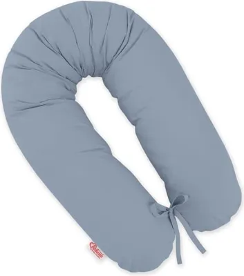 Produktbild von Schwangerschaftskissen - Körperkissen - abnehmbarer Bezug, optimale Unterstützung, pastellblau