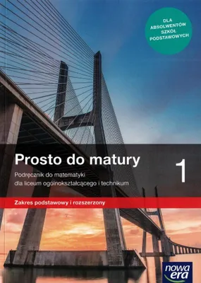 Image de Matematyka LO 1 Prosto do matury Podr. ZPR 2019 NE