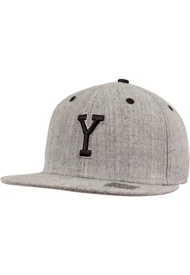 Produktbild von Urban Classics LETTER Snapback Cap - Y heather grau M/L