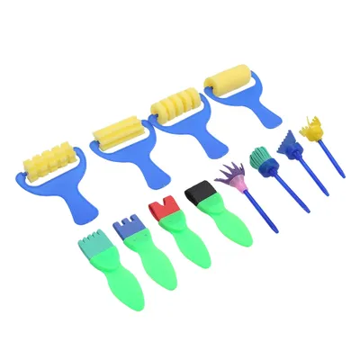 Imagen del producto de Juego de pintura para niños, set de pintura infantil, pintura para niños, pinturas para niños, juego de pinceles para pintar, pinceles para pintura
