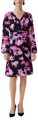 Produktbild von COMMA Kurzes Kleid mit Allovermuster