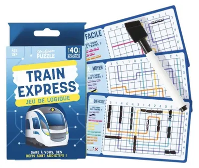 Image de Professor Puzzle Train Express - jeu de logique