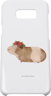Produktbild von Mr. & Mrs. Panda Samsung Galaxy S8 plus Handyhülle  Meerschweinchen Weisheit - Weiß - Geschenk, Cover, Handy, Wunder, Handycover, Meeries, Lustige Sprüche, Motivation