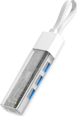 Obrázok produktu pre ROLINE 14.02.5062, USB Typ-C, USB 3.2 Gen 1 (3.1 Gen 1) Type-A, 5000 Mbit/s, Biela, Plast, 0,12 m