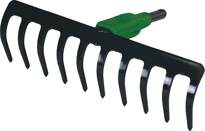 Produktbild von GREEN TOWER GT Gartenrechen Rechen 10znk Steck-sys 58310-00u