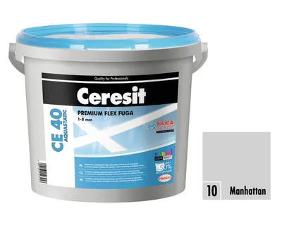 Immagine prodotto di Stucco CERESIT CE 40 Aquastatic 5 kg 10 manhattan