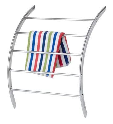 Produktbild von Wandhandtuchhalter, verchromt, 5 Stangen
