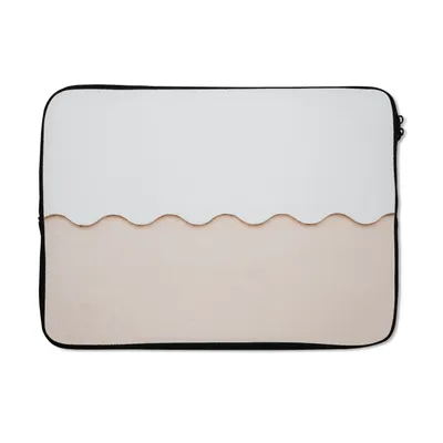 Produktbild von MuchoWow® Laptop Hülle 13 Zoll Sommer - Weiß - Rosa Laptoptasche - Laptophülle - Sleeve - Rundumschutz