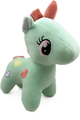 Produktbild von Kuscheltier Einhorn 30 cm Türkis – Weiches Plüschtier Unicorn, Stofftier