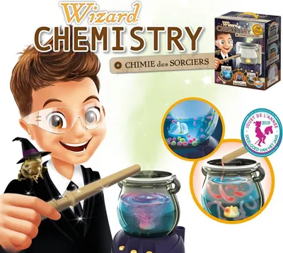 Immagine prodotto di Scoprite la magia della scienza con Buki! Set di chimica - 30 fantastici esperimenti che faranno la gioia di ogni giovane esploratore! È tempo di una grande avventura nella scienza!
