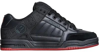 Globe Skateschuh Tilt - black/red/charcoal