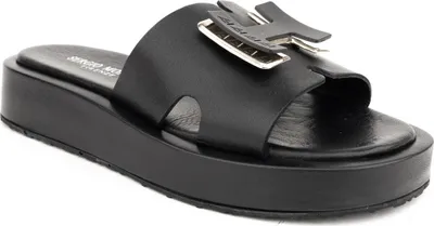 Produktbild von Sergio Moretti Damen Hausschuhe SMR6578-25100BLA Farbe: Schwarz Größe: 38