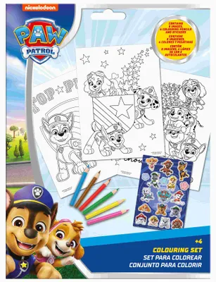Zdjęcie produktu dla Zestaw do kolorowania z naklejkami Paw Patrol PW20005