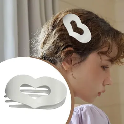 Produktbild von Flache Damen Haarclips Entenschnabel Haarspangen Rutschfest Starker Halt