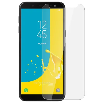 Zdjęcie produktu dla Avizar, folia ochronna na ekran wykonana ze wzmocnionego szkła (twardość 9H) do telefonu Samsung Galaxy J6, przezroczysta