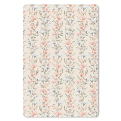 Produktbild von MuchoWow® Mauspad Mousepad Blumen - Pastell - Farben 18x27 cm - Mousepads - Maus Mat - Pad - Mausunterlage