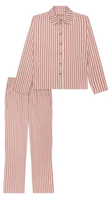 Image de Schiesser pyjama pantalon long selected premium terracotta femmes