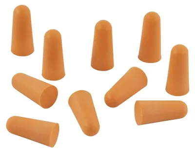 Produktbild von Wolfcraft Einweg-Gehörschutzstöpsel orange 3 dB 300 Stück