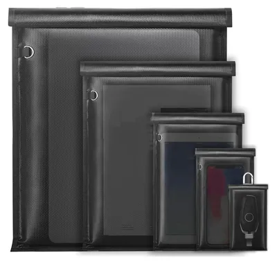 Produktbild von Solidchoice – 5er-Pack Faraday-Taschen zur Signalblockierung und zum Schutz