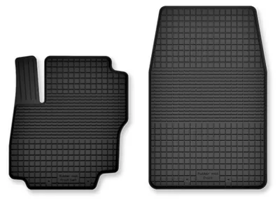 Productafbeelding van Rubberen voormatten voor Ford B-MAX 2012-2017 (MPV) – 2-delig, zwart, op maat – Wielganizator Semi-Universal
