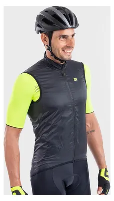 Produktbild von Alé Vento 2.0 Herren Windweste Schwarz mit wasserabweisender und atmungsaktiver Funktion