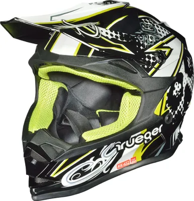 Produktbild von RK-652 Kinder Crosshelm Endurohelm Motorradhelm Roller Quad Helm Kinderhelm Black Coolplay XXXS (49-50)