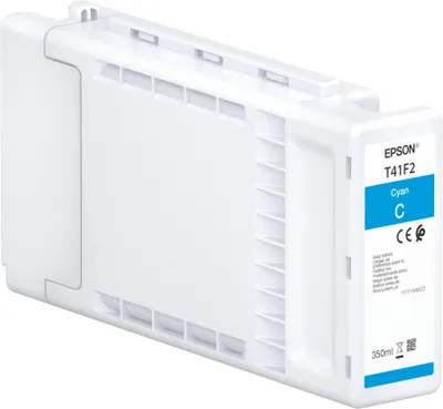Image de Epson T41F240 - 350 ml - Cyan - original - Cartouche d'encre - pour SureColor SC-T3400, SC-T3400N, SC-T3405, SC-T3405N, SC-T5400, SC-T5400M, SC-T5405